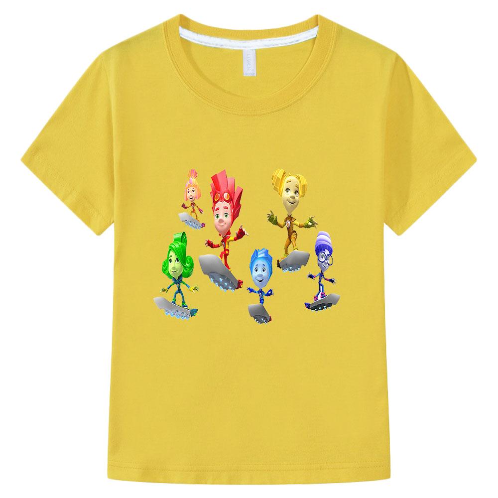 The Fixies 100% Cotton New Children Tees Cute Girls Cartoon T Shirt Funny Baby Boys Summer Tops Short Sleeve Kids T-shirt 160 жовтий
The Fixies 100% Cotton New Children Tees Cute Girls Cartoon T Shirt Funny Baby Boys Summer Tops Short Sleeve Kids T-shirt 160 жовтий