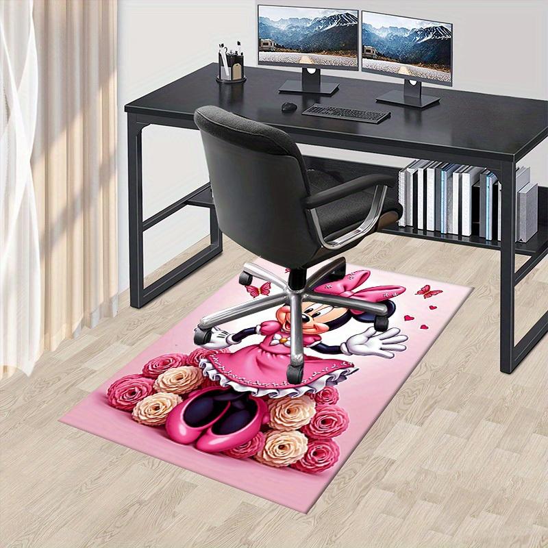 Office Carpet, Desk Mat, Gift for Home Decor, Cute Mouse Design with Pink Roses and Butterflies, Soft and Comfortable Rug for Room or Living 60cm by 90cm
Office Carpet, Desk Mat, Gift for Home Decor, Cute Mouse Design with Pink Roses and Butterflies, Soft and Comfortable Rug for Room or Living 60cm by 90cm