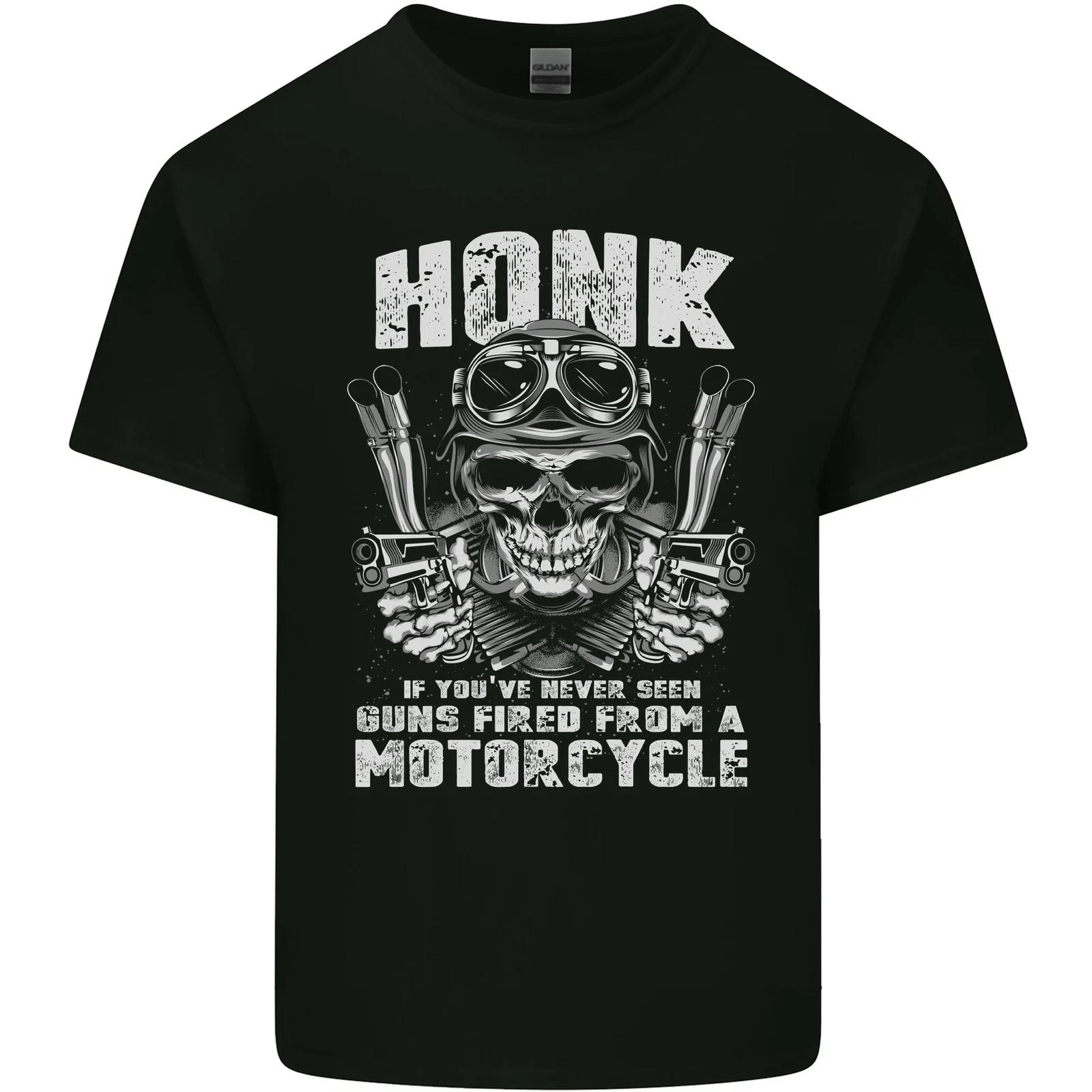 Honk Guns Fired From a Motorcycle Biker Kids T-Shirt Childrens 4XL
Honk Guns Fired From a Motorcycle Biker Kids T-Shirt Childrens 4XL
