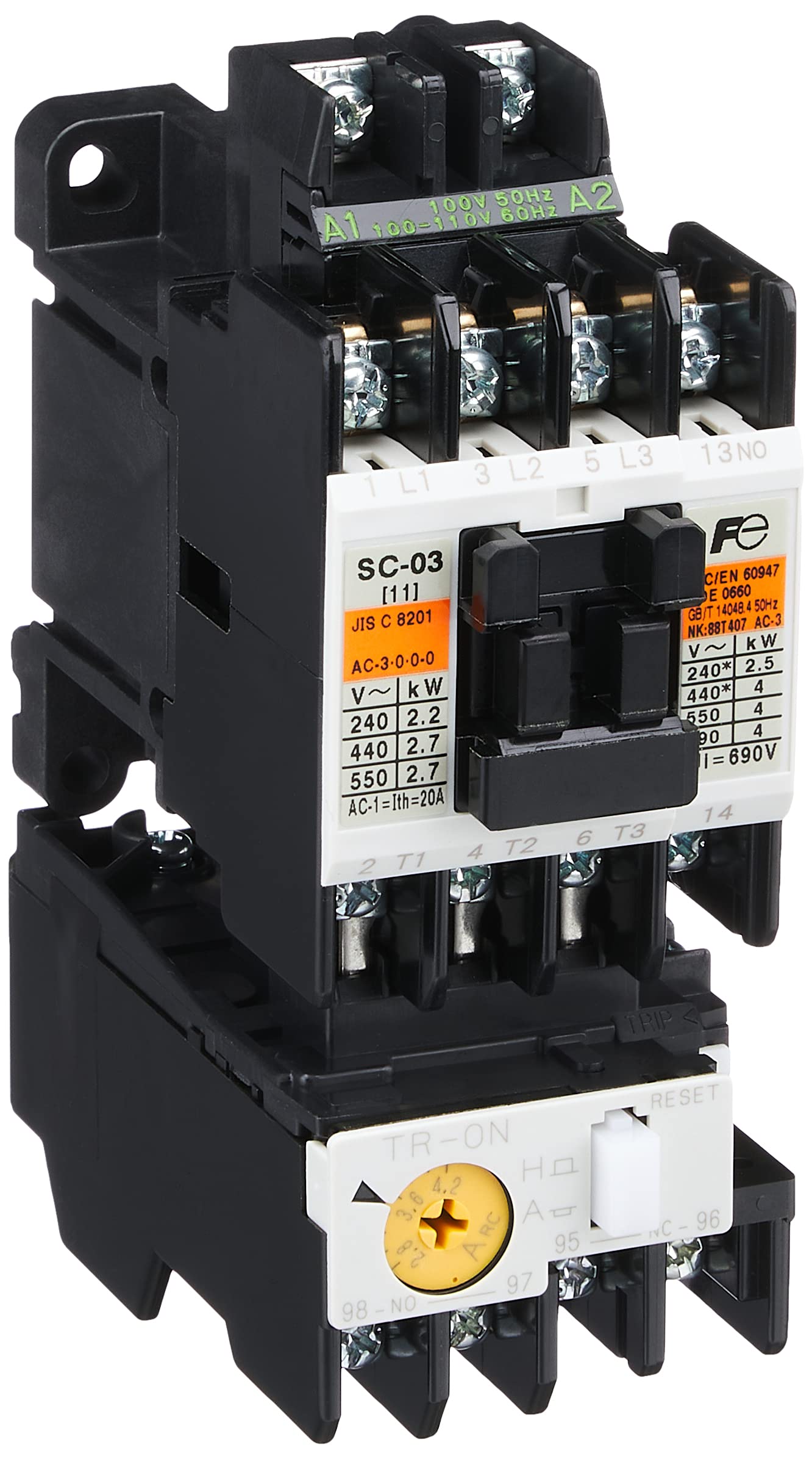 Fuji Electric Standard Electromagnetic Switch Case Cover Not Included SW-03-200V-0.75KW-AC100V-1A
Fuji Electric Standard Electromagnetic Switch Case Cover Not Included SW-03-200V-0.75KW-AC100V-1A