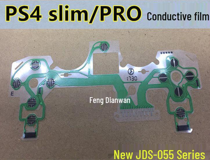 PS4 Controller Button Conductive Film 2.0/3.0/4.0/5.0
PS4 Controller Button Conductive Film 2.0/3.0/4.0/5.0
