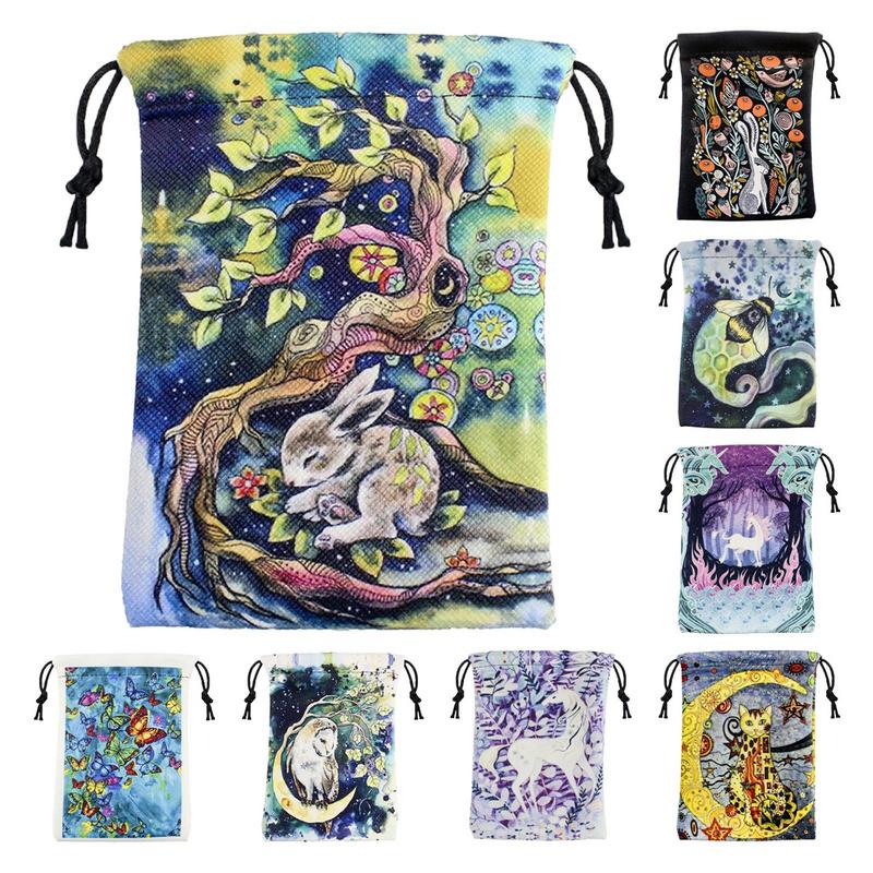 Tarot Storage Bag Colorful Printing Tarot Drawstring Storage Pouch 13x18cm Tarot Organizer Gift Bag Jewelry Pouch for Game Stone
Tarot Storage Bag Colorful Printing Tarot Drawstring Storage Pouch 13x18cm Tarot Organizer Gift Bag Jewelry Pouch for Game Stone