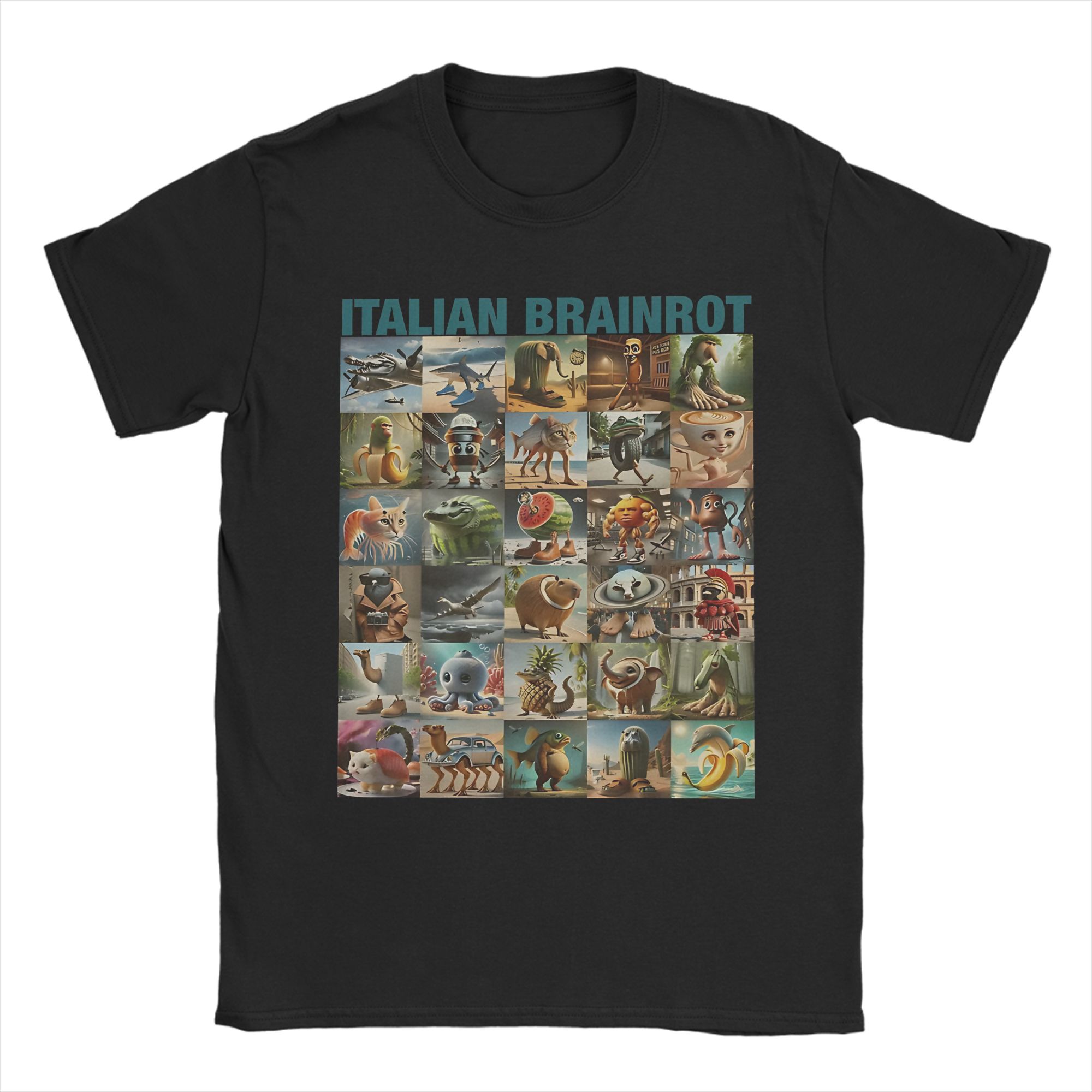 Funny Italian Brainrot Meme Tee Shirt for Men Women Printed T Shirts 100% Cotton Clothing 5XL різнокольоровий
Funny Italian Brainrot Meme Tee Shirt for Men Women Printed T Shirts 100% Cotton Clothing 5XL різнокольоровий