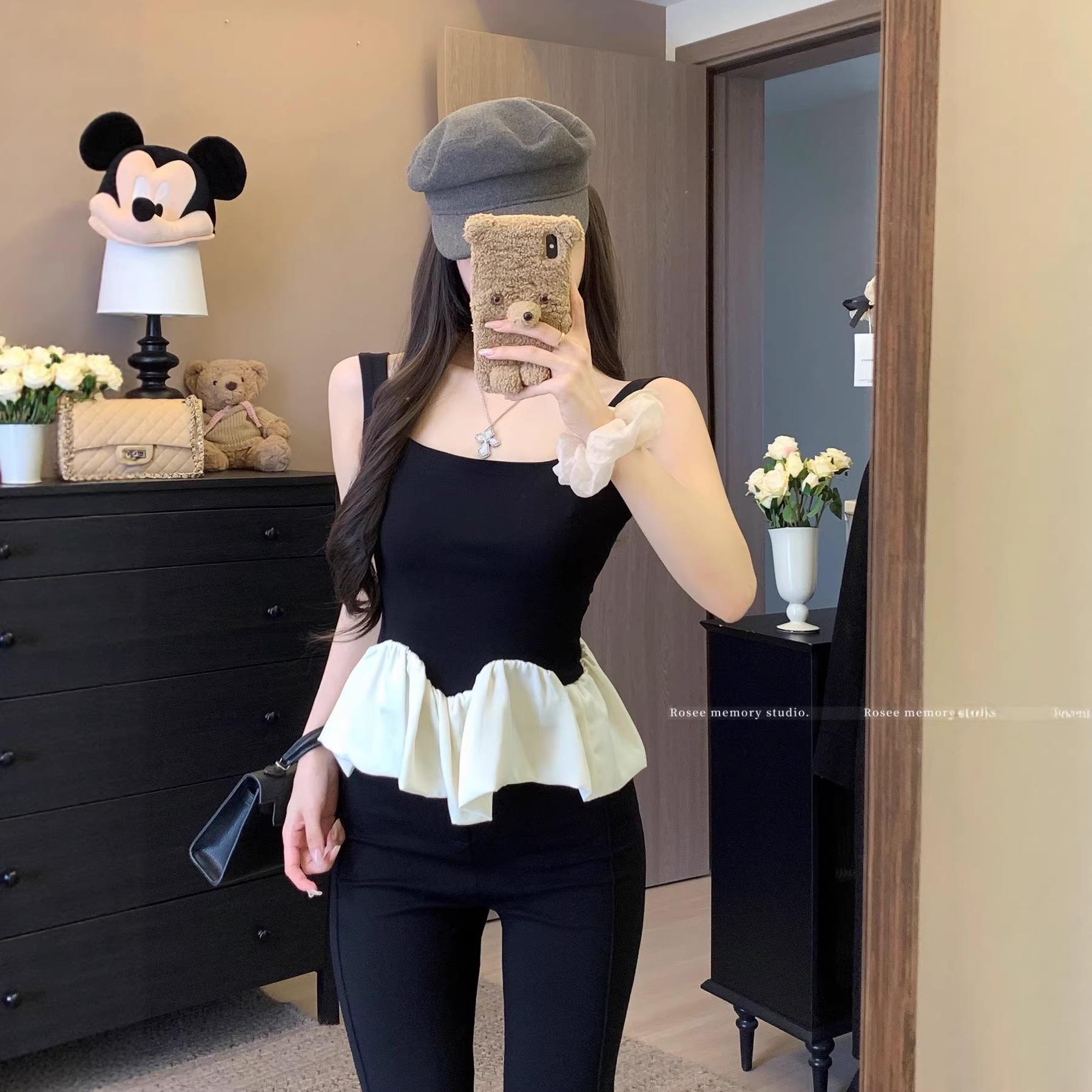 Pure Desire Color Block Ruffle Camisole - 2026 Women s Summer Tank Top One Size чёрный
Pure Desire Color Block Ruffle Camisole - 2026 Women s Summer Tank Top One Size чёрный