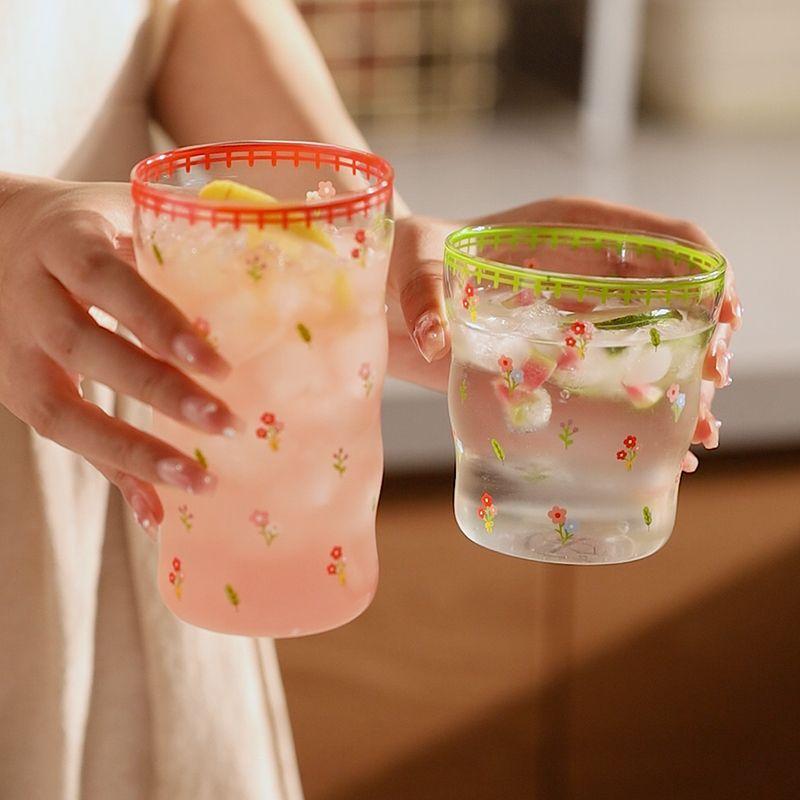 Small Flower Glass, High Borosilicate New Water Cups, Summer Women s Office Mug, Juice Cup Drinkware 301-400ml
Small Flower Glass, High Borosilicate New Water Cups, Summer Women s Office Mug, Juice Cup Drinkware 301-400ml