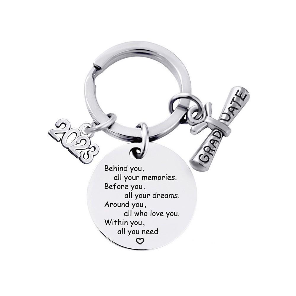 Contemporary Steel Stainless Keychain Versatile Gift For Graduates Perfect For Occasion Any ML02618
Contemporary Steel Stainless Keychain Versatile Gift For Graduates Perfect For Occasion Any ML02618