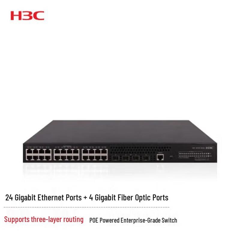 H3C LS-5130S-28P-PWR-EI Gigabit PoE Switch
H3C LS-5130S-28P-PWR-EI Gigabit PoE Switch