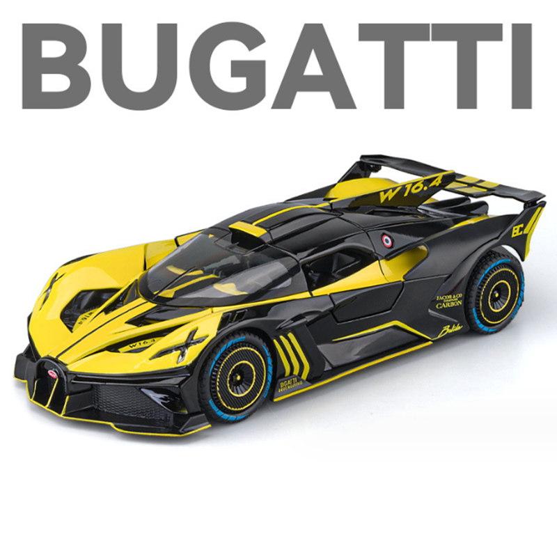 Новий 1:24 Модель Спортивного Автомобіля Bugatti Bolide з Легкосплавного Металу, Литі Металеві Іграшкові Транспортні Засоби, Модель Автомобіля Високої Імітації, Колекція, Дитяча Іграшка, Подарунок жовтий
Новий 1:24 Модель Спортивного Автомобіля Bugatti Bolide з Легкосплавного Металу, Литі Металеві Іграшкові Транспортні Засоби, Модель Автомобіля Високої Імітації, Колекція, Дитяча Іграшка, Подарунок жовтий