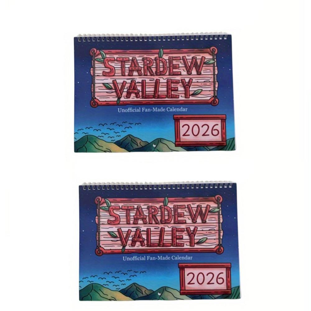 2026 Забавный игровой настенный календарь в стиле Stardew Valley, Идеально подходит для украшения дома и офиса и в качестве подарков (Различные дизайны)
2026 Забавный игровой настенный календарь в стиле Stardew Valley, Идеально подходит для украшения дома и офиса и в качестве подарков (Различные дизайны)