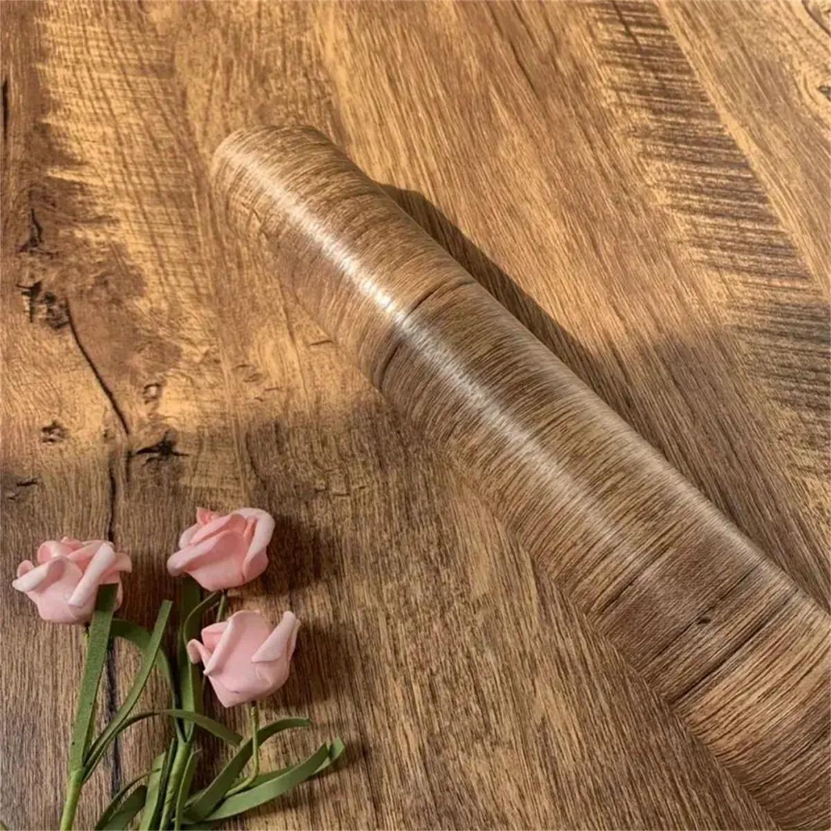Wood Grain PVC Wallpaper Waterproof Self Adhesive Stickers Desktop Wardrobe Cupboard Table Furniture Home Renovation Decor Film 40cmx1m
Wood Grain PVC Wallpaper Waterproof Self Adhesive Stickers Desktop Wardrobe Cupboard Table Furniture Home Renovation Decor Film 40cmx1m