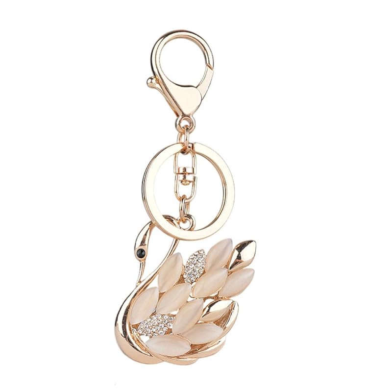 CALLARON key ring cute high school student white swan keychain swan pendant zirconia Sparkling amulet bag decoration bag charm anniversary valentine s
CALLARON key ring cute high school student white swan keychain swan pendant zirconia Sparkling amulet bag decoration bag charm anniversary valentine s