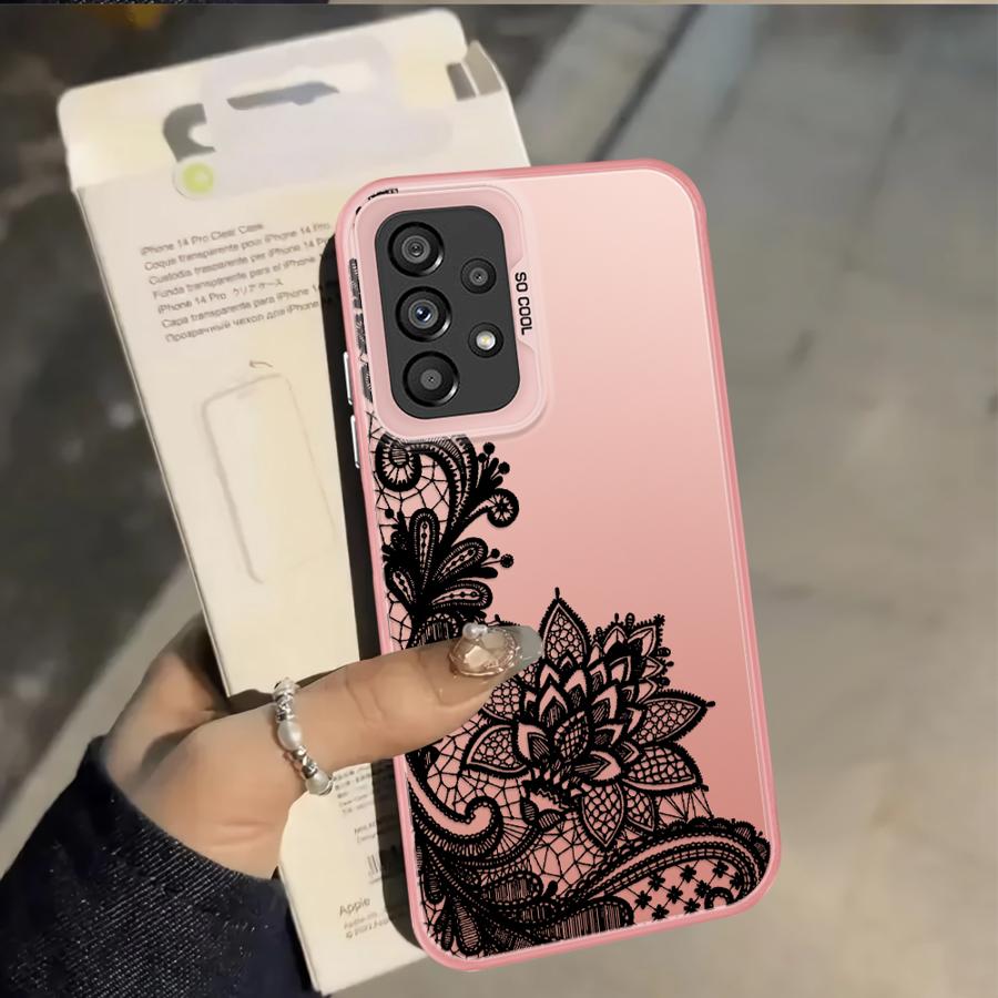 Black Lace Patter Case for Samsung Galaxy A10 A20 A03 A54 A72 A50 A04 A05 A06 A07 A71 A56 A51 A52 Back Phone Cover Galaxy A04e
Black Lace Patter Case for Samsung Galaxy A10 A20 A03 A54 A72 A50 A04 A05 A06 A07 A71 A56 A51 A52 Back Phone Cover Galaxy A04e