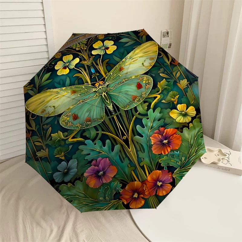 1PC Butterfly Flowers Automatic Open/Close Umbrella Compact Folding Umbrella with 8-Rib Shaft lightweight esign, Fashion Lovers1223A
1PC Butterfly Flowers Automatic Open/Close Umbrella Compact Folding Umbrella with 8-Rib Shaft lightweight esign, Fashion Lovers1223A