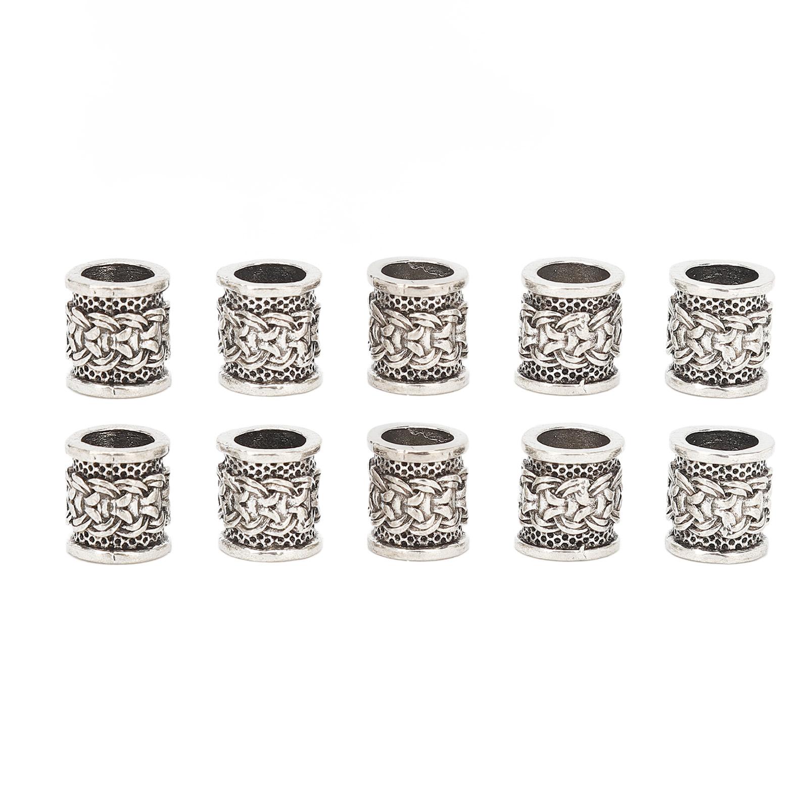 20pcs Retro Beard Bead Alloy Jewelry DIY Hair Tube Dreadlocks Beads for Hair Braiding Bracelet Necklace
20pcs Retro Beard Bead Alloy Jewelry DIY Hair Tube Dreadlocks Beads for Hair Braiding Bracelet Necklace