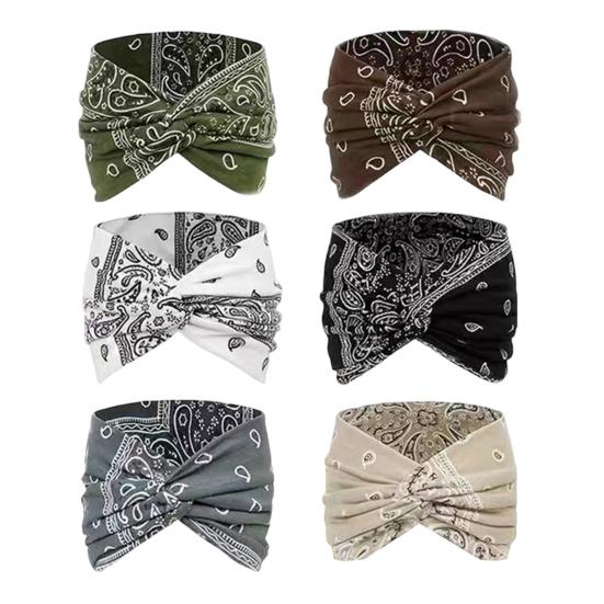 6Pcs Headband Paisley Pattern Wide Brim Twist Design Stretchy Headband Soft Fabric Breathable Hairband Daily Wear Size#6pcs чорний
6Pcs Headband Paisley Pattern Wide Brim Twist Design Stretchy Headband Soft Fabric Breathable Hairband Daily Wear Size#6pcs чорний