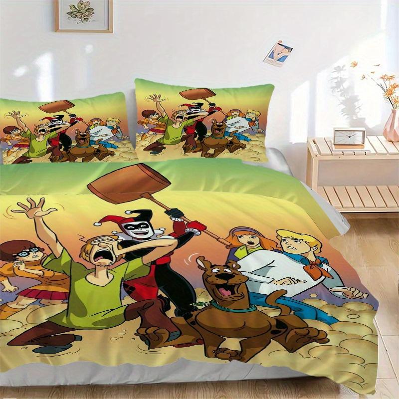 3pcs Scooby Doo Harley Quinn Bedding Set - 1 Soft Quilt Cover + 2 Pillowcases, Machine Washable - Suitable for All Seasons, Perfect Gift for 135x200cm
3pcs Scooby Doo Harley Quinn Bedding Set - 1 Soft Quilt Cover + 2 Pillowcases, Machine Washable - Suitable for All Seasons, Perfect Gift for 135x200cm