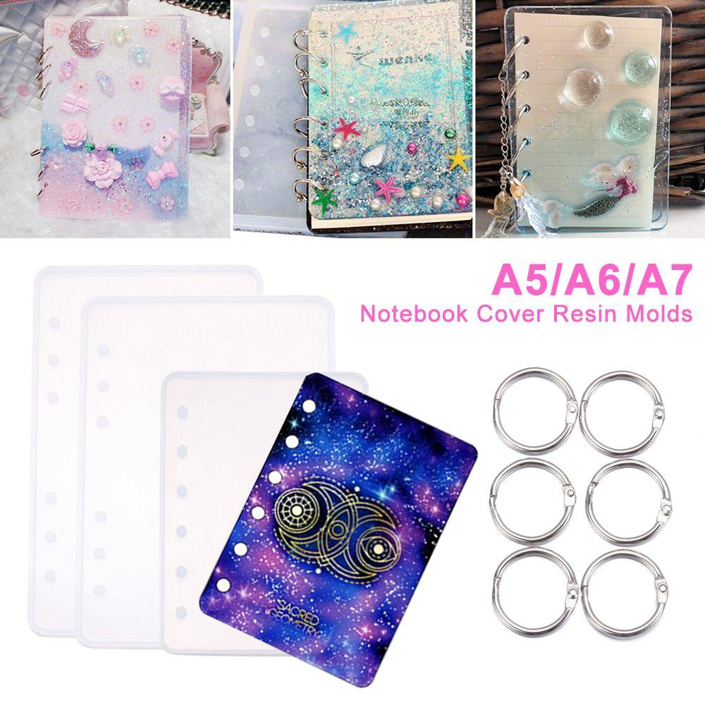 DIY Crafts UV Epoxy Notebook Cover Resin Molds Jewelry Making Tools Casting Mold Silicone Mould
DIY Crafts UV Epoxy Notebook Cover Resin Molds Jewelry Making Tools Casting Mold Silicone Mould