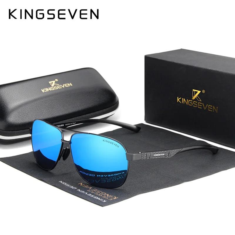 KINGSEVEN Brand Classic Male Sunglasses Men Fashion Polarized UV400 Retro Glasses Outdoor Driving Causal High Quality Eyewear
KINGSEVEN Brand Classic Male Sunglasses Men Fashion Polarized UV400 Retro Glasses Outdoor Driving Causal High Quality Eyewear