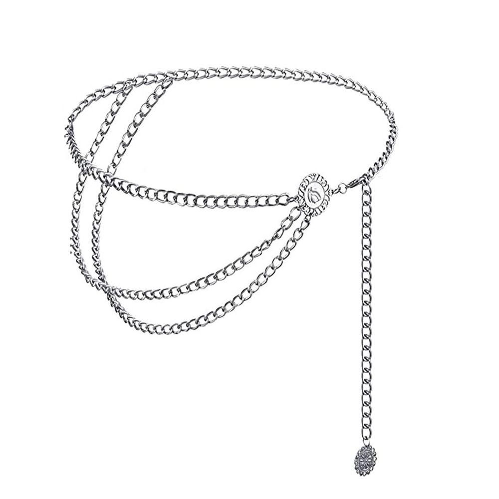 Fashion Jewelry Ethnic Style Body Chain Body Accessory Retro Sunflower Round Waist Chain Adjustable Gold Waist Belt Women серебряный
Fashion Jewelry Ethnic Style Body Chain Body Accessory Retro Sunflower Round Waist Chain Adjustable Gold Waist Belt Women серебряный