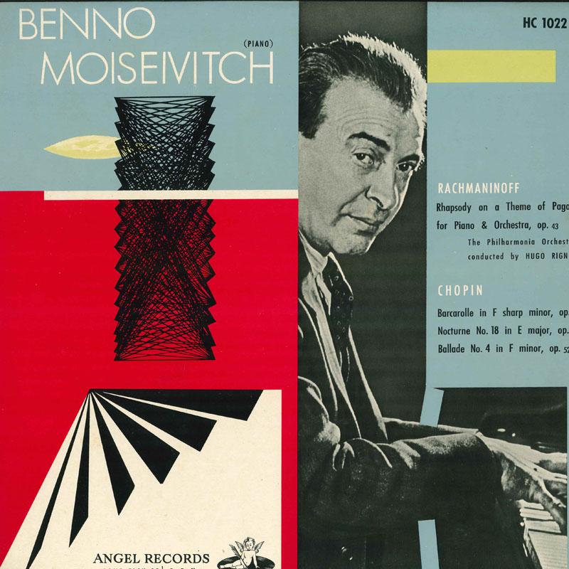 LP Record BENNO MOISEVITCH - Rachmaninoff : Rhapsody On A Them O HC1022 ANGEL Japan Classical Used
LP Record BENNO MOISEVITCH - Rachmaninoff : Rhapsody On A Them O HC1022 ANGEL Japan Classical Used