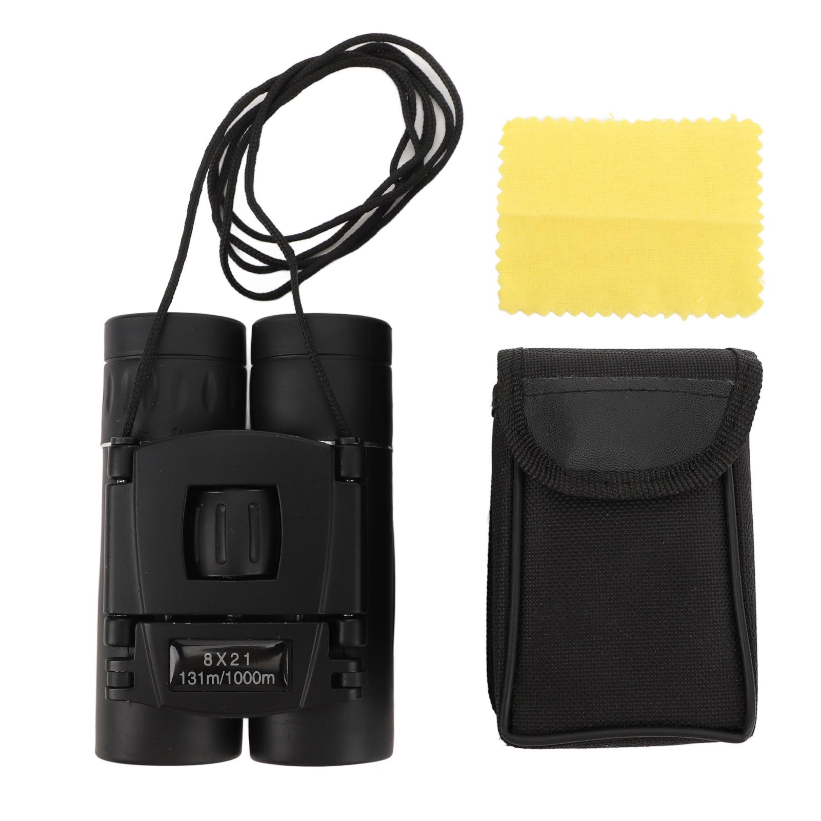 Mini Binoculars 8X21 HD Coated with Low Light Vision Portable Center Focus System Compact
Mini Binoculars 8X21 HD Coated with Low Light Vision Portable Center Focus System Compact