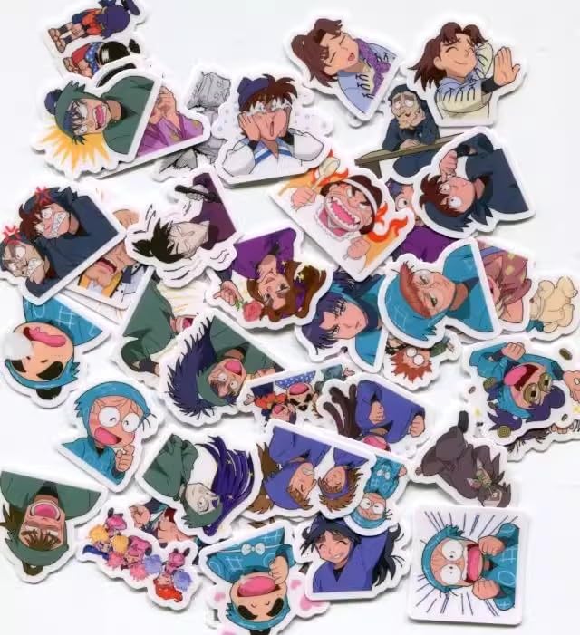 Set of 40 Nintama Rantaro Stickers Waterproof Sticker Set Goods Anime Collection Cute Photo Stickers Waterproof Set Suitcase Stickers Favorites
Set of 40 Nintama Rantaro Stickers Waterproof Sticker Set Goods Anime Collection Cute Photo Stickers Waterproof Set Suitcase Stickers Favorites