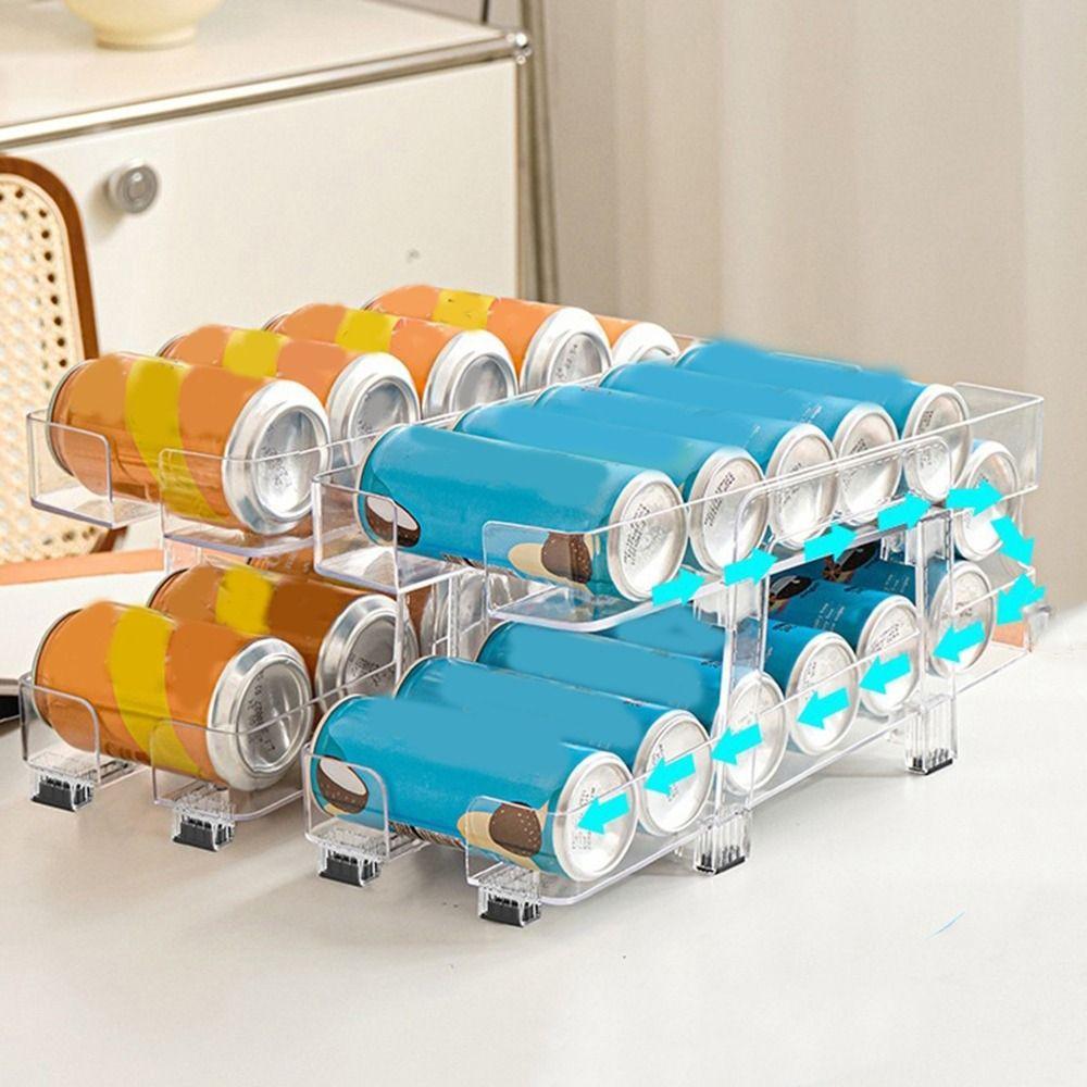 Automatic Rolling 2 Layer Beverage Storage Box Clear Beer Storage Box Refrigerator прозорий
Automatic Rolling 2 Layer Beverage Storage Box Clear Beer Storage Box Refrigerator прозорий