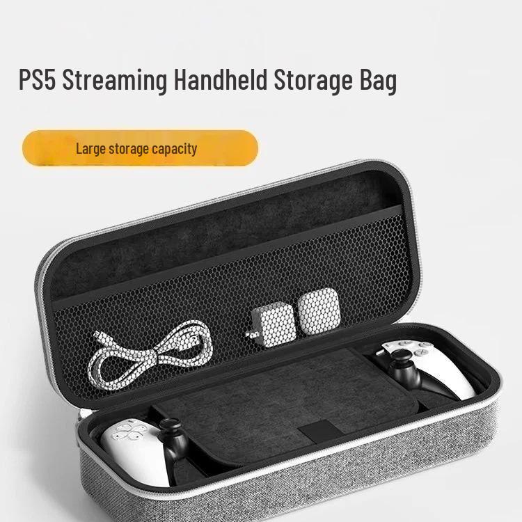 PS5 Streaming Game Console Portable Storage Bag for PlayStation Portal серый
PS5 Streaming Game Console Portable Storage Bag for PlayStation Portal серый