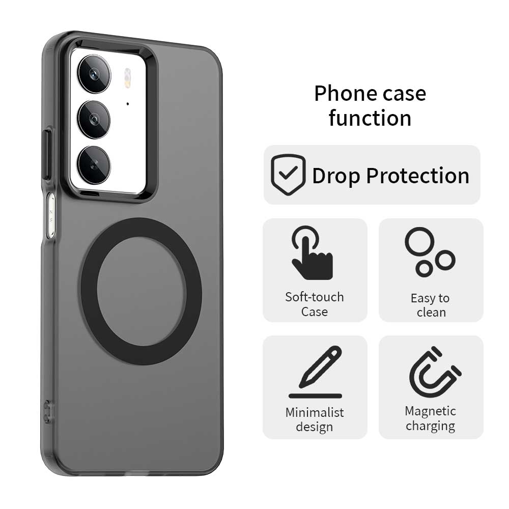 For Realme C75 4G Case Compatible with MagSafe Anti Drop Hybrid Phone Back Cover Orange
For Realme C75 4G Case Compatible with MagSafe Anti Drop Hybrid Phone Back Cover Orange