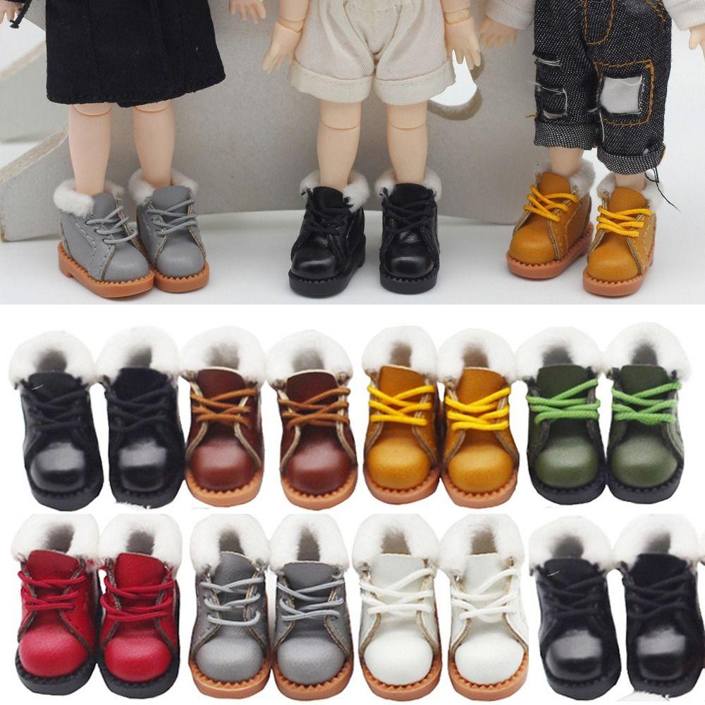 For obitsu11GSCbody9OB11 Cute Handmade Cowhide Dolls Shoes New Casual Leather Shoes Doll Boots
For obitsu11GSCbody9OB11 Cute Handmade Cowhide Dolls Shoes New Casual Leather Shoes Doll Boots