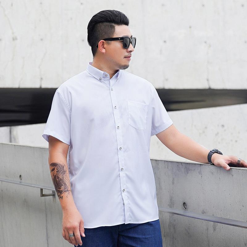 Откормленная большая короткорукавная рубашка мужская business casual полная свободная профессиональная однотонная большая рубашка летняя тонкая тренд 8810*175/L белый
Откормленная большая короткорукавная рубашка мужская business casual полная свободная профессиональная однотонная большая рубашка летняя тонкая тренд 8810*175/L белый
