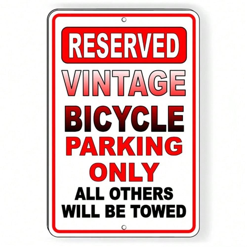 RetroPark Weatherproof Sign Vintage Bicycle Parking Only No Fade Guarantee Tin Sign 20X30 різнокольоровий
RetroPark Weatherproof Sign Vintage Bicycle Parking Only No Fade Guarantee Tin Sign 20X30 різнокольоровий