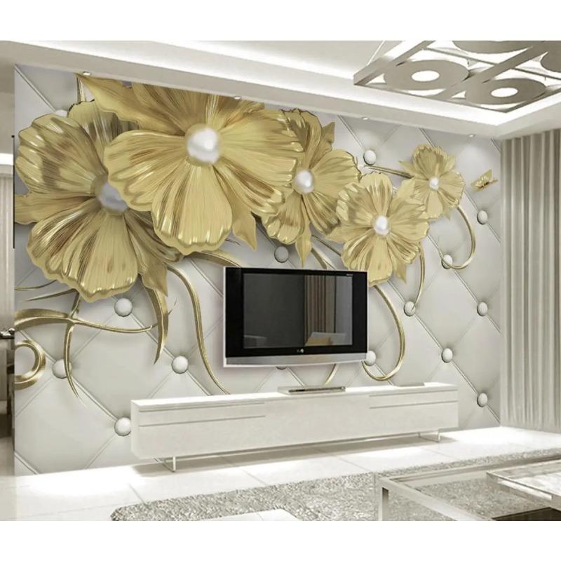 Mural Flower Jewelry Wallpaper For Living Room Tv Background Jewelry Flower Soft Bag Wall Mural Home Decor 200 cm(W) x 140 cm(H)
Mural Flower Jewelry Wallpaper For Living Room Tv Background Jewelry Flower Soft Bag Wall Mural Home Decor 200 cm(W) x 140 cm(H)