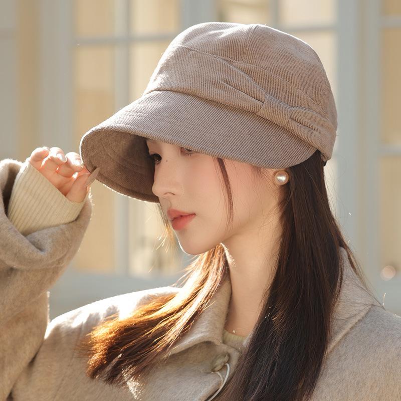 Korean Hats for Women In FallSeason and ColdSeason BrandNew Versatile Equestrian Hat DailyWear Face Small Duckling Hat Outside Travel Sunbasin Hat One Size
Korean Hats for Women In FallSeason and ColdSeason BrandNew Versatile Equestrian Hat DailyWear Face Small Duckling Hat Outside Travel Sunbasin Hat One Size