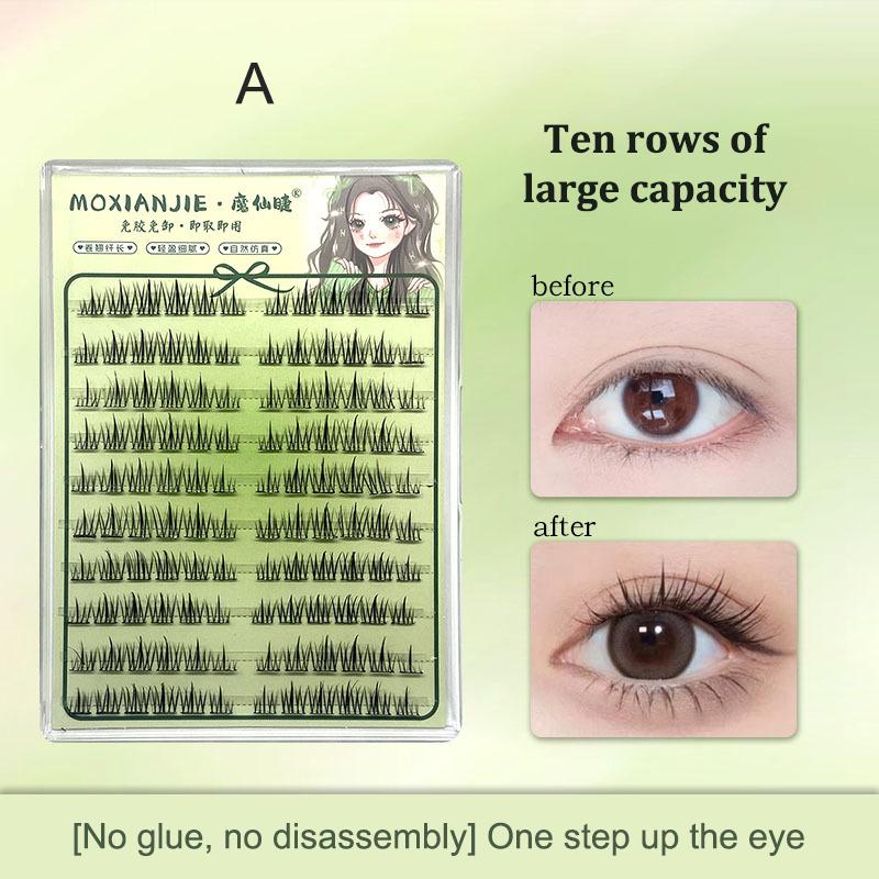 120 пучков самоклеящихся ресниц высокой вместимости, не требующих клея, самоклеящиеся пучки ресниц, натуральные ресницы, наращивание ресниц своими руками
120 пучков самоклеящихся ресниц высокой вместимости, не требующих клея, самоклеящиеся пучки ресниц, натуральные ресницы, наращивание ресниц своими руками