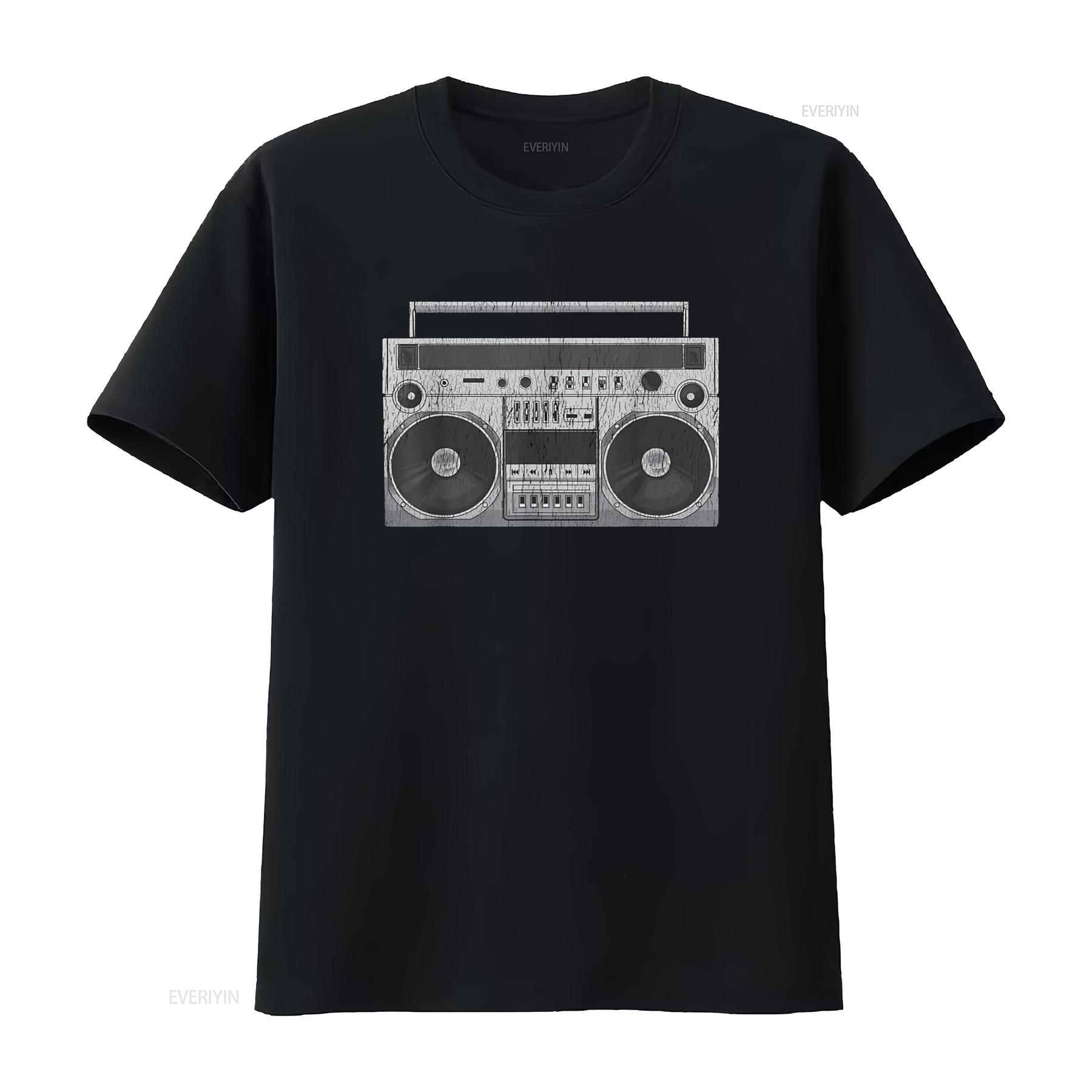 Boom Box CD Player Cassette Audio AM FM Radio T Shirt vintage Washed Soft fashion Versatile Top For Everyday Wear Breathable 4XL
Boom Box CD Player Cassette Audio AM FM Radio T Shirt vintage Washed Soft fashion Versatile Top For Everyday Wear Breathable 4XL
