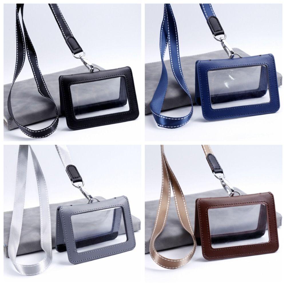 Double-Sided Leather Card Cover Badge Clip Leather Badge Holder ID Card Holder Work Bank Card Style 7
Double-Sided Leather Card Cover Badge Clip Leather Badge Holder ID Card Holder Work Bank Card Style 7