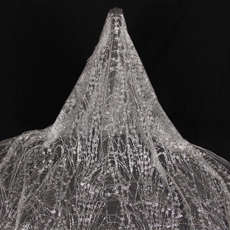 Golden sequin gold foil glitter net fabric suitable for wedding dresses formal gowns and handmade DIY clothing fabrics 1.5M&1M серебряный
Golden sequin gold foil glitter net fabric suitable for wedding dresses formal gowns and handmade DIY clothing fabrics 1.5M&1M серебряный