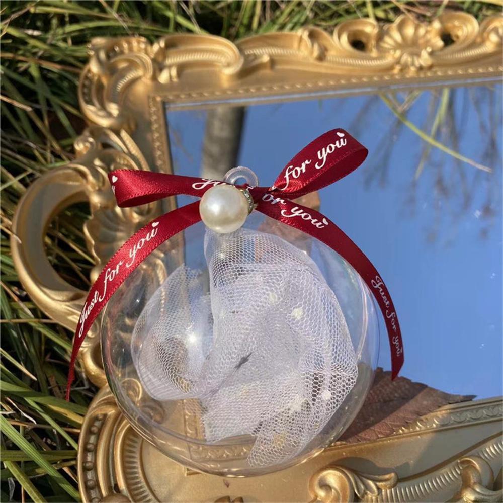 6-12CM Christmas Transparent Ball Plastic Fillable Bauble Xmas Tree Hanging Ornaments Decoration for Home Wedding Party Gift Box червоний
6-12CM Christmas Transparent Ball Plastic Fillable Bauble Xmas Tree Hanging Ornaments Decoration for Home Wedding Party Gift Box червоний
