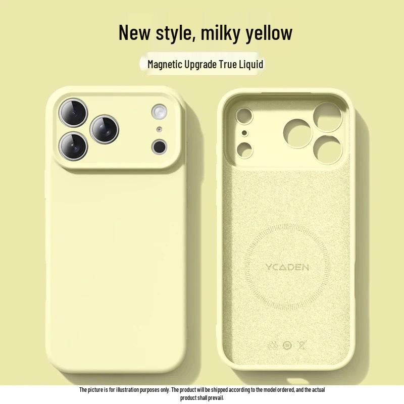 Compatible with Apple 17/16Pro Max: Liquid Silicone Magnetic Charging, Full Coverage, Drop-Proof Case. iPhone 17 Pro Max
Compatible with Apple 17/16Pro Max: Liquid Silicone Magnetic Charging, Full Coverage, Drop-Proof Case. iPhone 17 Pro Max
