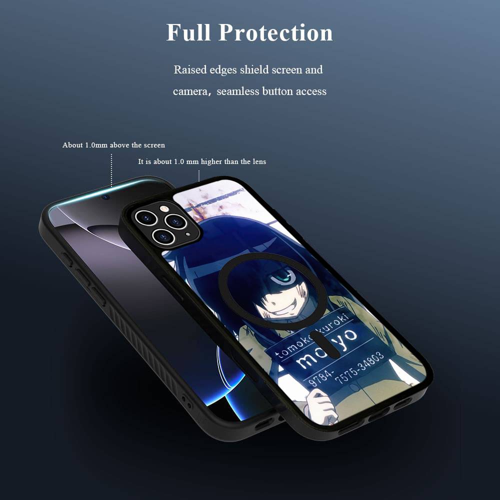 Watamote K-Kuroki T-Tomoko Для MagSafe Магнитный Беспроводной Для IPhone 16 15 14 13 12 11 17 Pro Max Plus Чехол для Телефона iPhone 15
Watamote K-Kuroki T-Tomoko Для MagSafe Магнитный Беспроводной Для IPhone 16 15 14 13 12 11 17 Pro Max Plus Чехол для Телефона iPhone 15