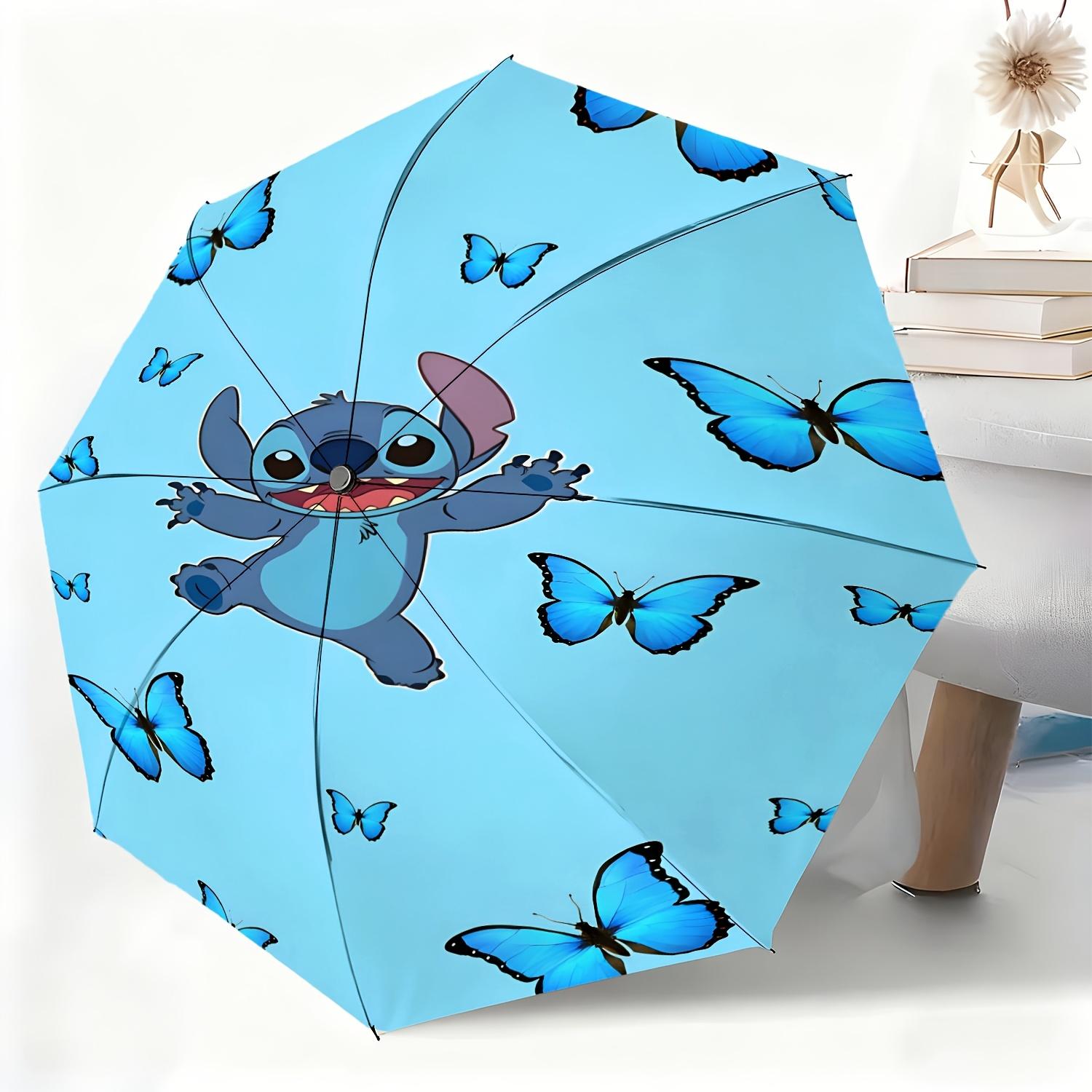 1pc Umbrella Featuring Stitch And Blue Butterflies, an All-Weather Automatic Umbrella Suitable for Any Occasion, Portable Fold (as the picture,Iron&8K)
1pc Umbrella Featuring Stitch And Blue Butterflies, an All-Weather Automatic Umbrella Suitable for Any Occasion, Portable Fold (as the picture,Iron&8K)