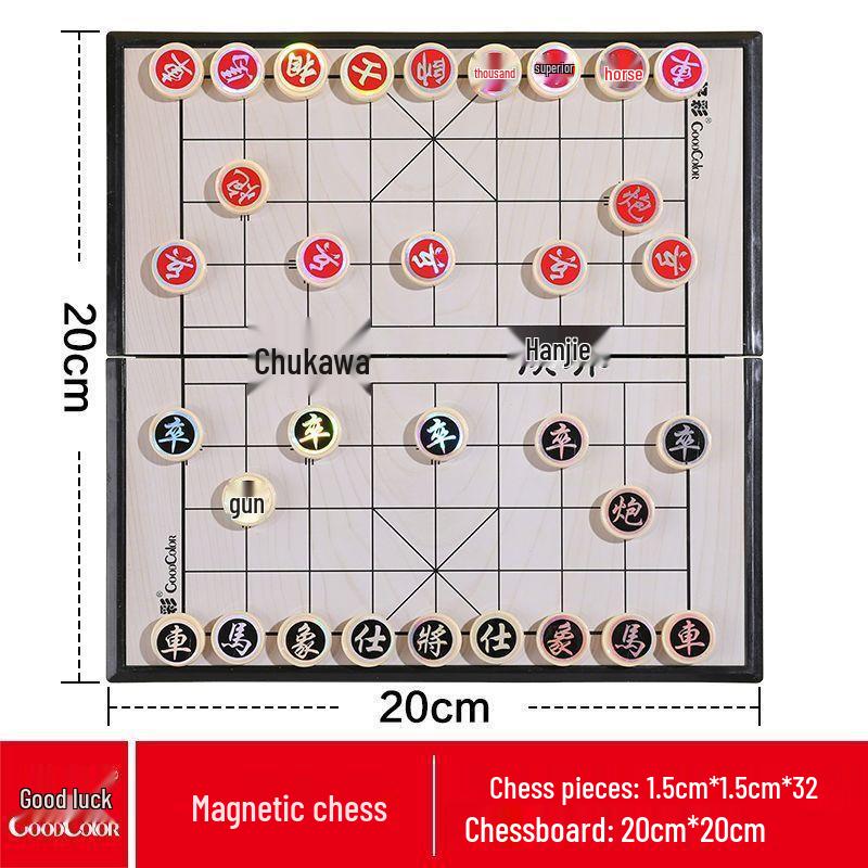 Educational Magnetic Checkers & Five-in-a-Row Game for Kids – Foldable Multiplayer Board
Educational Magnetic Checkers & Five-in-a-Row Game for Kids – Foldable Multiplayer Board