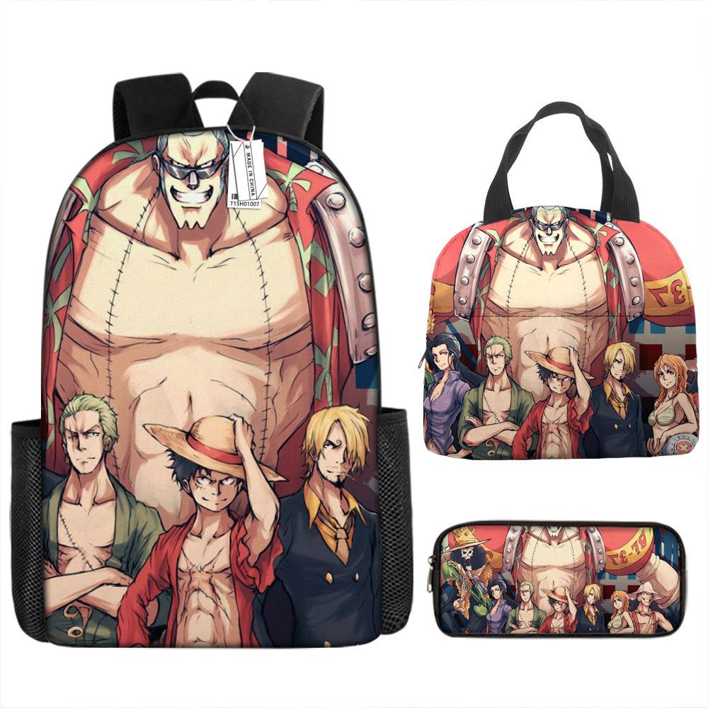 ONE PIECE one piece шкільний рюкзак Рюкзак Луффі Учні початкової та середньої школи Рюкзак великої місткості Дитяча сумка для обіду 15 backpack
ONE PIECE one piece шкільний рюкзак Рюкзак Луффі Учні початкової та середньої школи Рюкзак великої місткості Дитяча сумка для обіду 15 backpack