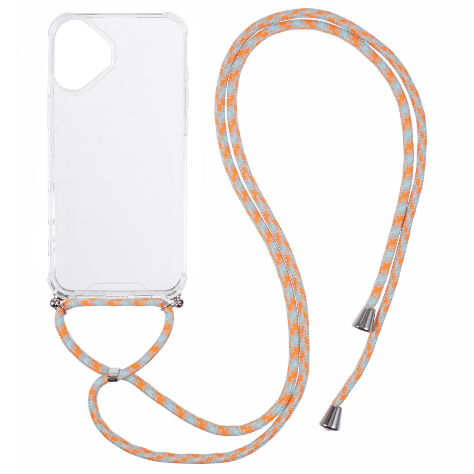 For iPhone 16 Plus Clear Case Acrylic + TPU Corners Shockproof Phone Cover with Lanyard D
For iPhone 16 Plus Clear Case Acrylic + TPU Corners Shockproof Phone Cover with Lanyard D