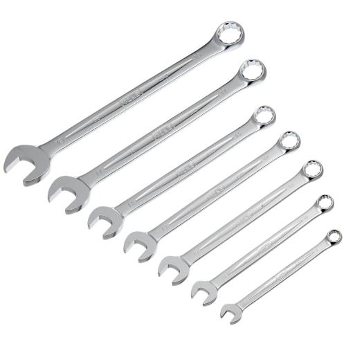 TONE Combination Spanner Set CS700P Red 7 Pieces 
TONE Combination Spanner Set CS700P Red 7 Pieces