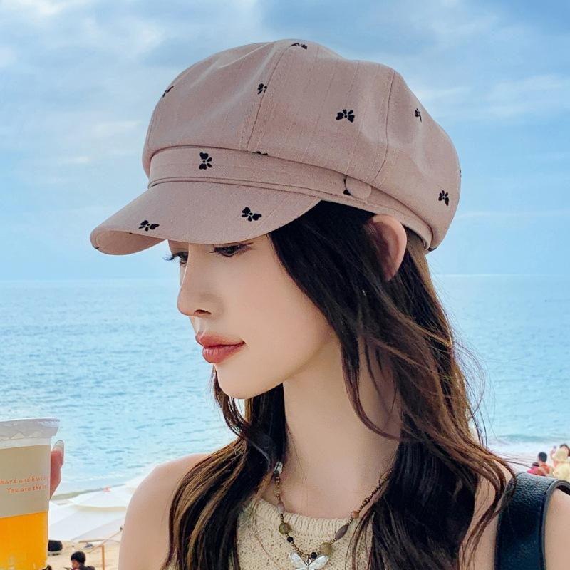 Шляпа женская премиум бархатная бабочка восьмиугольная шляпа универсальная Ins литературная газетная шляпа One Size
Шляпа женская премиум бархатная бабочка восьмиугольная шляпа универсальная Ins литературная газетная шляпа One Size