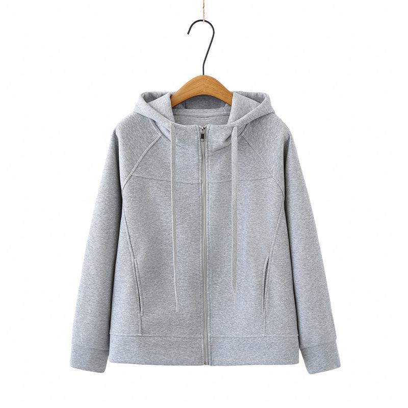 Plus Size Women s Hooded Cardigan - Versatile Spring Long Sleeve Jacket 3XL сірий колір
Plus Size Women s Hooded Cardigan - Versatile Spring Long Sleeve Jacket 3XL сірий колір