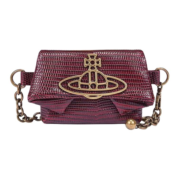 Vivienne Westwood Courtney Saturn Logo Leather Mini Shoulder Bag Women bags Burgundy 51130009U-L004F-PU-I401 Basic Set (Bag+Dust Bag)
Vivienne Westwood Courtney Saturn Logo Leather Mini Shoulder Bag Women bags Burgundy 51130009U-L004F-PU-I401 Basic Set (Bag+Dust Bag)