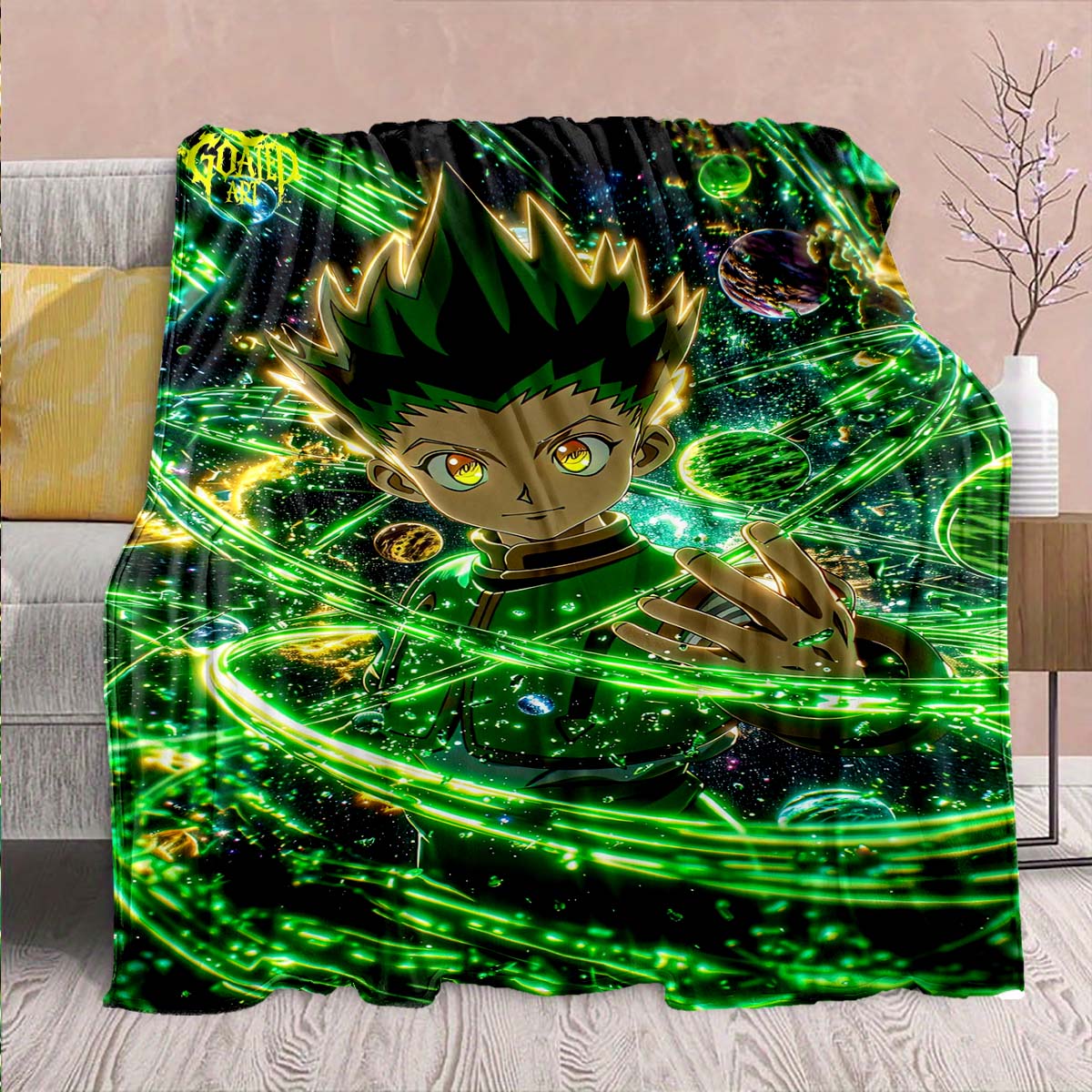 Hunter x Hunter Anime Flannel Blanket – Soft & Warm – Perfect for Sofa, Bedding, Camping, Travel, Office, & Home Decor – QJY 75x90cm
Hunter x Hunter Anime Flannel Blanket – Soft & Warm – Perfect for Sofa, Bedding, Camping, Travel, Office, & Home Decor – QJY 75x90cm